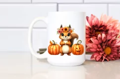 Funny Haloween Squirrel Clipart | Sublimation Clipart Product Image 2