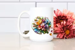 Watercolor Luxury Flower Splash Clipart Product Image 2