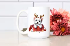 Expressive Baby West Highland White Terrier PNG Product Image 2