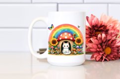 Colorful CAT House Clipart Product Image 2