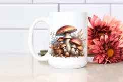 Detailed Glossy Mushroom PNG Product Image 2