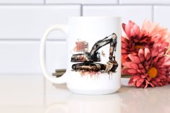Dirty Escavator, High-Quality PNG Product Image 2