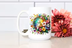 Watercolor Luxury Flower Splash Clipart Product Image 2