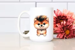 Cute Baby Shiba Inu PNG Product Image 2