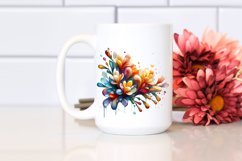 Abstract Shiny Freesia Sublimation Clipart Product Image 2