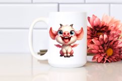 Funny Baby Pig Goat with Big Eyes|Summer Sticker Flower Product Image 2