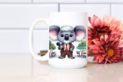 Proud Koala in Phishing Road Clipart Product Image 2
