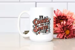 Retro Cookies for Santa Png Product Image 2