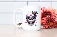 Funny Watercolor Fun Skull Product Image 2