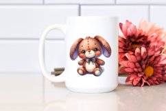 Cute Vibrant Plush Old Bunny | Clipart Product Image 2