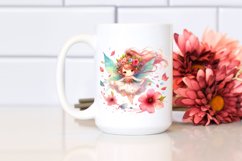 Colorful Cute Fairy Tumbling Petals Clipart Product Image 2