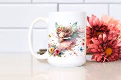 Colorful Cute Fairy Tumbling Petals Clipart Product Image 2