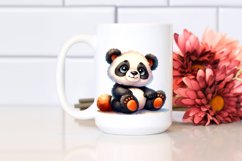 Colorful Plush Panda Clipart Product Image 2