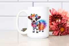 Baby Cow Hula Skirt PNG Product Image 2