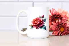 Glossy Camellia Clipart Product Image 2