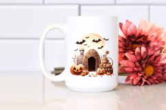 Watercolor Simple Haloween Mummy&#039;s Tomb | Sublimation | Product Image 2