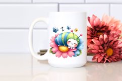 Cute Baby Caterpillar Clipart Product Image 2