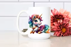 Baby Unicorn Foxtrot Dancer PNG Product Image 2