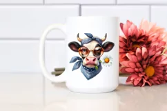 Cow Funny Cow Fancy es | Clipart Product Image 2