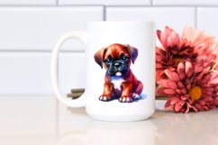 Vibrant Cute Boxer | Clipart Product Image 2