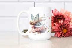 Pastel Fairy Tumbling Clipart PNG Product Image 2