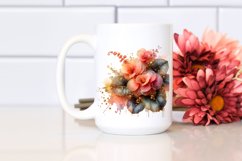 Abstract Shiny Begonia | Clipart Product Image 2