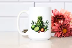 Watercolor Juicy Xigua Clipart Product Image 2