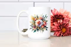Vibrant Gold Foil Bouquet PNG Product Image 2