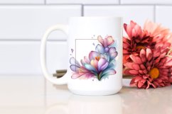 Primrose Stained , Watercolor PNG Product Image 2