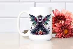 Vibrant Watercolor Gothic Fairy PNG Product Image 2