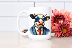 Funny Cow Suit Retro es | Clipart Product Image 2
