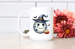 Funny Watercolor Halloween Sticker | Clipart Product Image 2