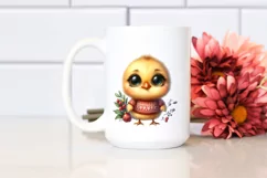 Funny Baby Chicken, High-Res PNG Product Image 2
