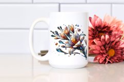 Abstract Shiny Freesia | Clipart Product Image 2