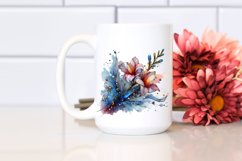 Abstract Shiny Freesia | Clipart Product Image 2