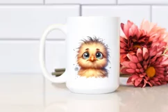Funny Baby Chick Portrait with Caricature-Like Features | Product Image 2