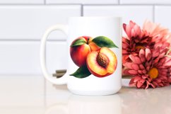 Nectarine Sublimation Clipart Product Image 2