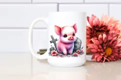 Colorful Baby Pig | Clipart Product Image 2
