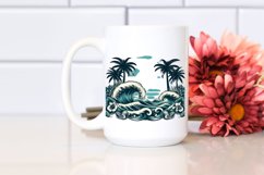 Vintage Waves Clipart Product Image 2