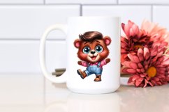 Expressive Funny Caricature-Like Bear Product Image 2