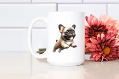 dancing Baby Bear in Watercolor PNG Product Image 2