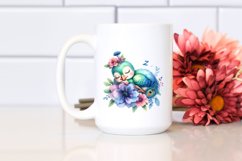Cute Baby Peacock Animal Clipart Product Image 2