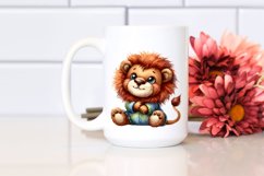 Adorable Vibrant Brownish Lion Plush | Clipart Product Image 2