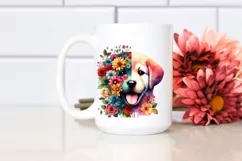 Vibrant Puppy Retro Watercolor Product Image 2
