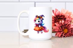 Cute Halloween Unicorn | Clipart Product Image 2