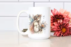 Washed Boho Fairy | Sublimation | PNG Clipart Product Image 2