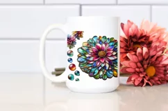 Watercolor Luxury Flower Splash Clipart Product Image 2