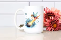 Colorful Cute Fairy Diving Meteor Product Image 2