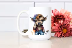 Watercolor Mouse Portrait, Transparent PNG Product Image 2