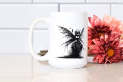 Detailed Gothic Fairy | Sublimation | PNG Clipart Product Image 2